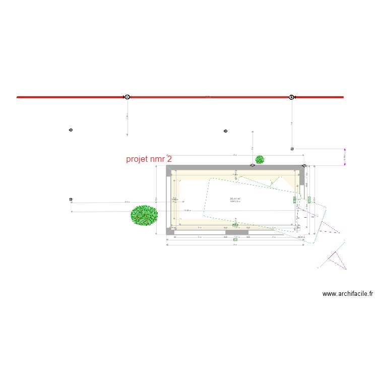 abri caravane - version light. Plan de 0 pièce et 0 m2