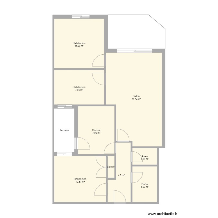 Pobla1. Plan de 0 pièce et 0 m2