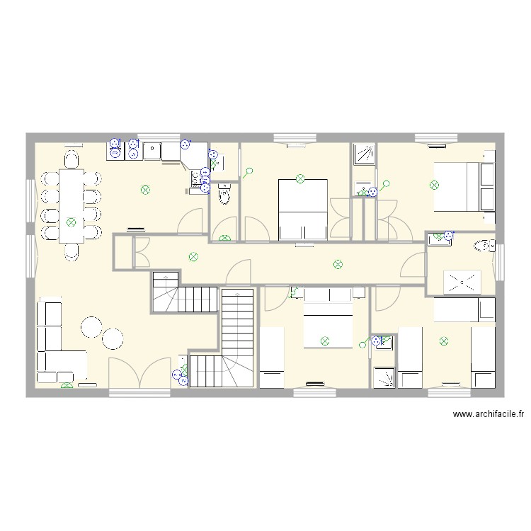 Premier Projet Plan électrique. Plan de 0 pièce et 0 m2