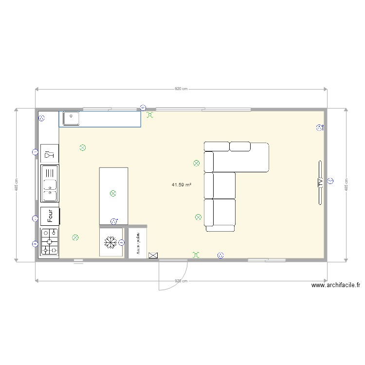 Villa PAPAYE CH P. Plan de 0 pièce et 0 m2