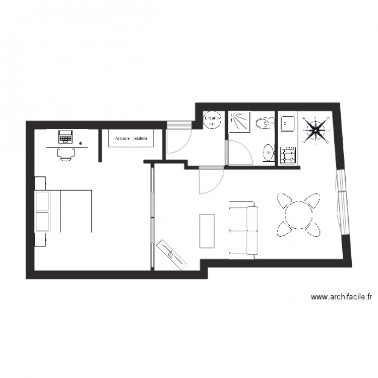 brezac lot 6. Plan de 0 pièce et 0 m2