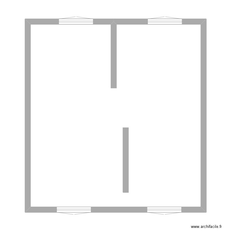 Etage GG Anould 2. Plan de 1 pièce et 67 m2