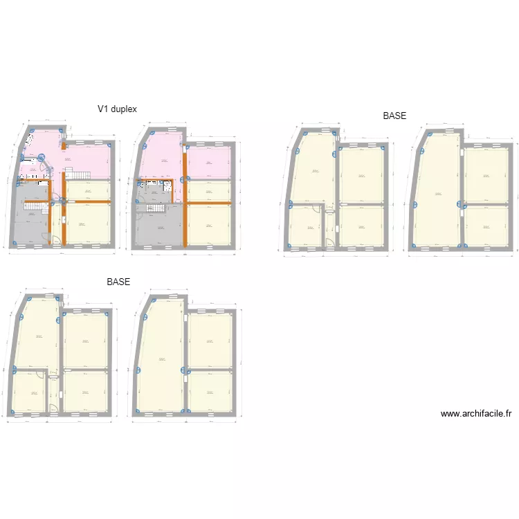 Corny full duplex v simple. Plan de 