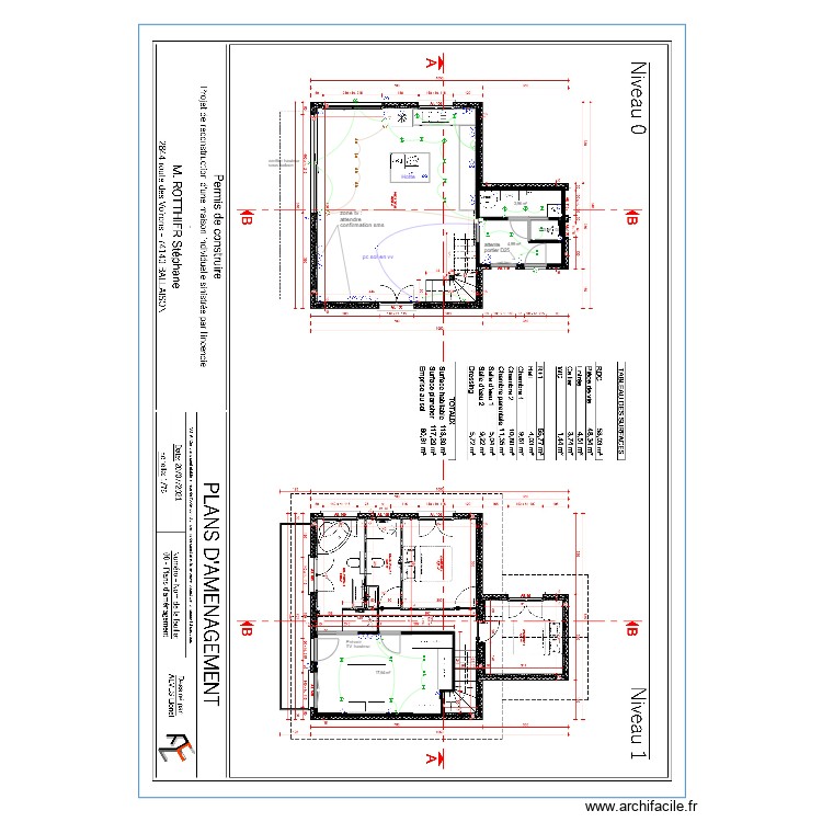 rotthier elec. Plan de 0 pièce et 0 m2