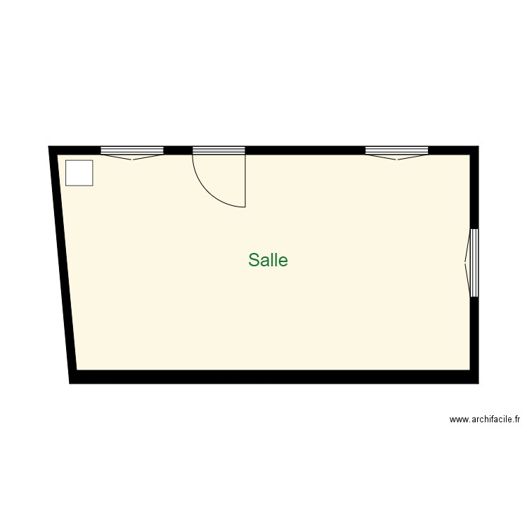 SALLE NAIVES. Plan de 0 pièce et 0 m2