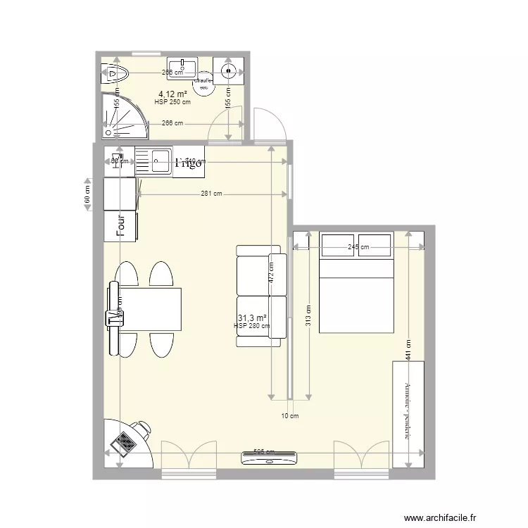 13 Amiral de Grasse. Plan de 