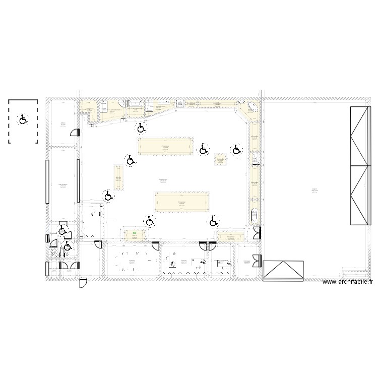 magasin 14. Plan de 0 pièce et 0 m2