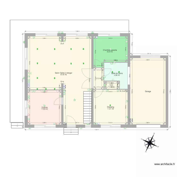 Californie Haut de Villa 2. Plan de Californie Haut de Villa 2. Plan de