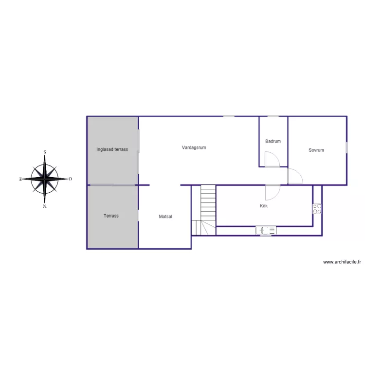 Los Balcones plan 1. Plan de 