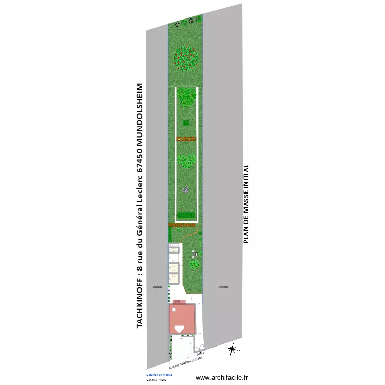 Plan de Masse Leclerc. Plan de 