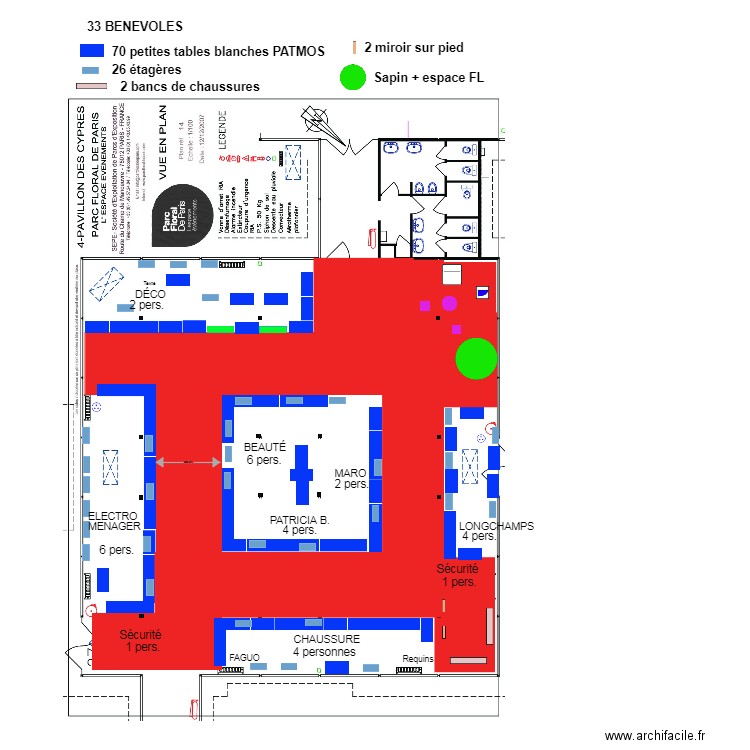 Cyprès 2021. Plan de 0 pièce et 0 m2