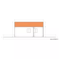 garage fa&ccedil;ade  arriere  