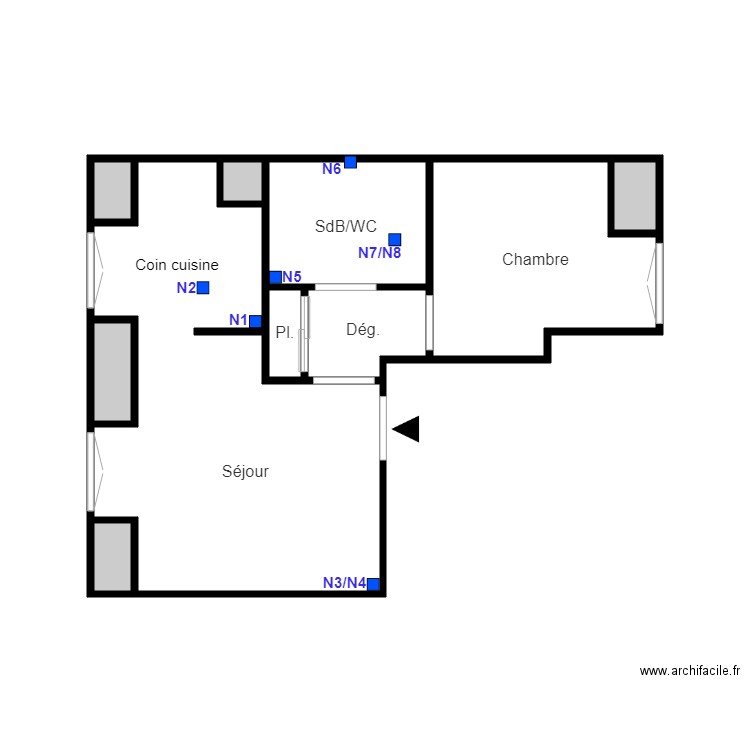 2145790007 PARIS Roi dAlger. Plan de 0 pièce et 0 m2