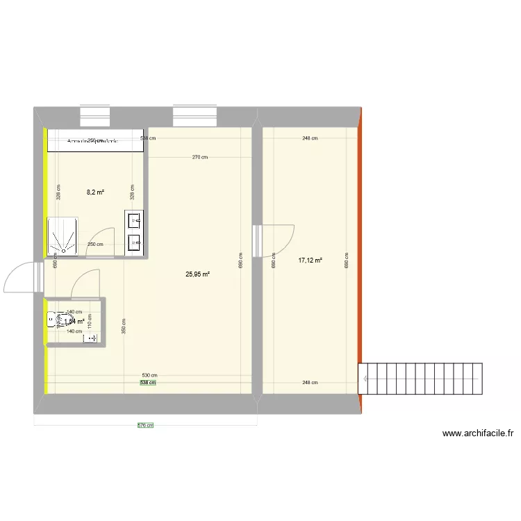 Etage Emeline. Plan de Etage Emeline. Plan de
