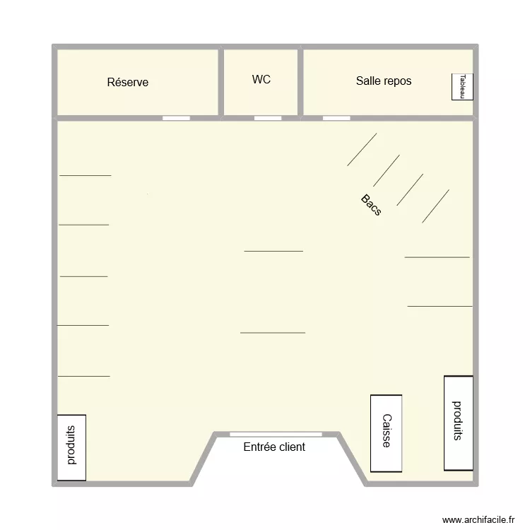 JUST HAIR BRIGNOLES. Plan de 