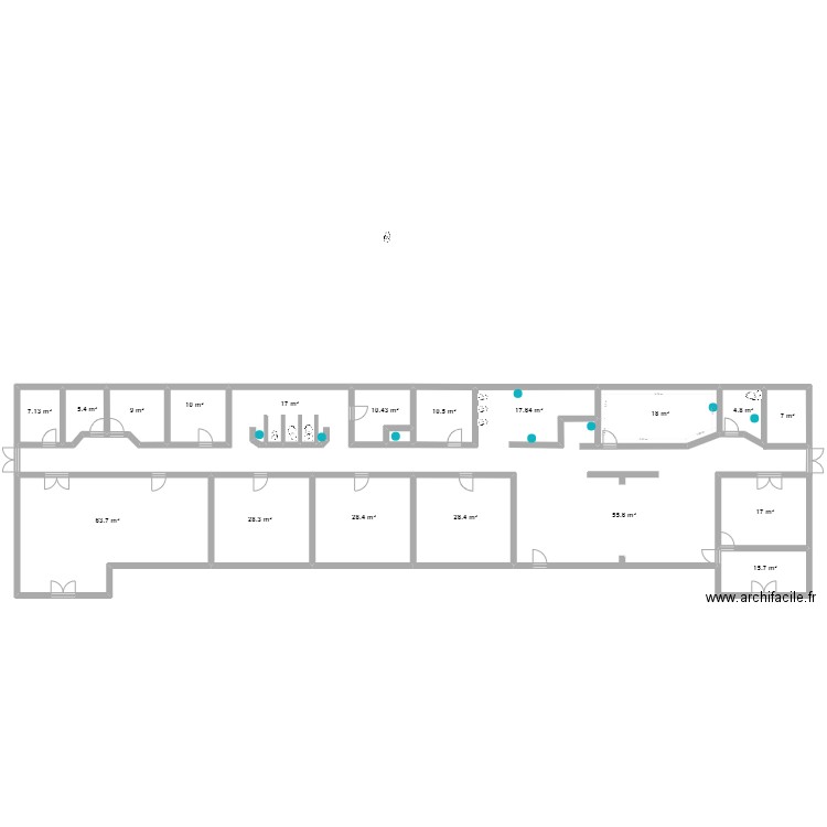 Bâtiment 1. Plan de 0 pièce et 0 m2