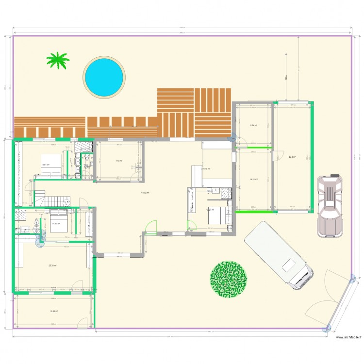 Noirmoutier évolution 2018  V2 niveau 1. Plan de 0 pièce et 0 m2