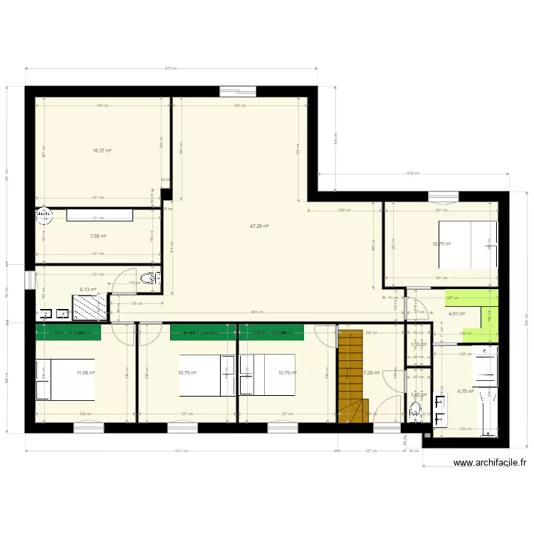 DUPONCHELLE 2. Plan de DUPONCHELLE 2. Plan de