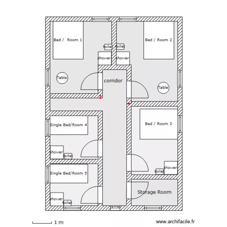 Bagan- Bed and Breakfast- Second Floor. Plan de Bagan- Bed and Breakfast- Second Floor. Plan de