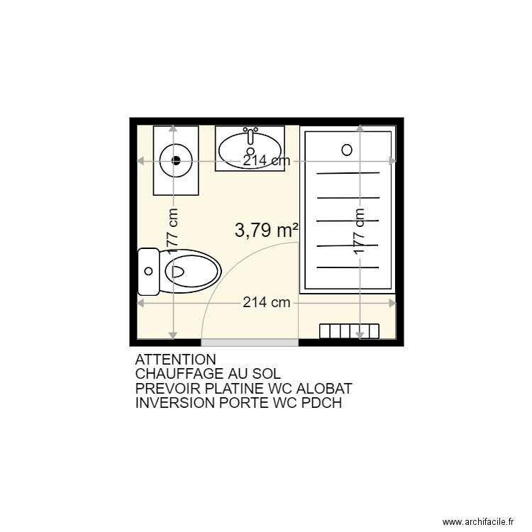 FATOUX PHILIPPE . Plan de 0 pièce et 0 m2