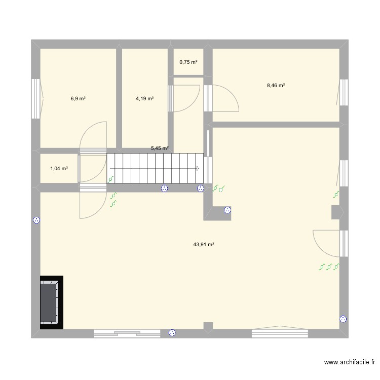 Maison Mérignac . Plan de 0 pièce et 0 m2