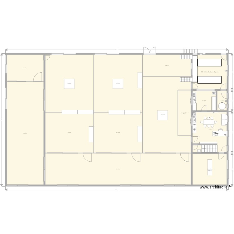 bergerie roine. Plan de 0 pièce et 0 m2