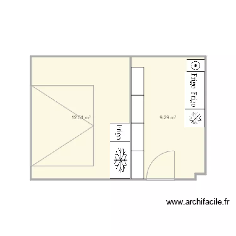 garage. Plan de garage. Plan de