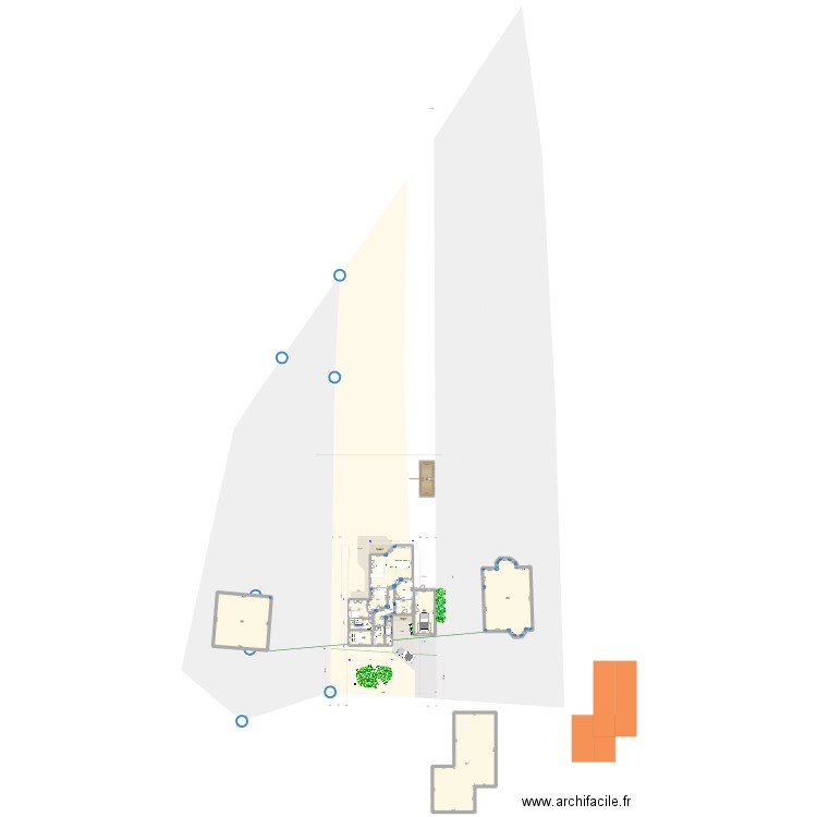 Marmoutier Etage V150m2 plain pied. Plan de 16 pièces et 541 m2