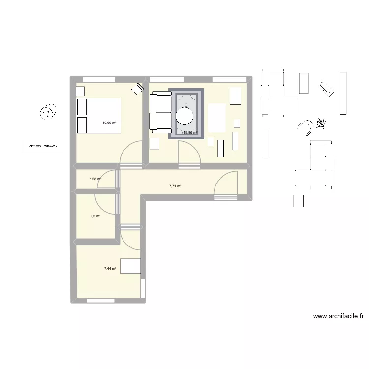 lf3_2. Plan de 6 et 47 m² lf3_2. Plan de 6 et 47 m²