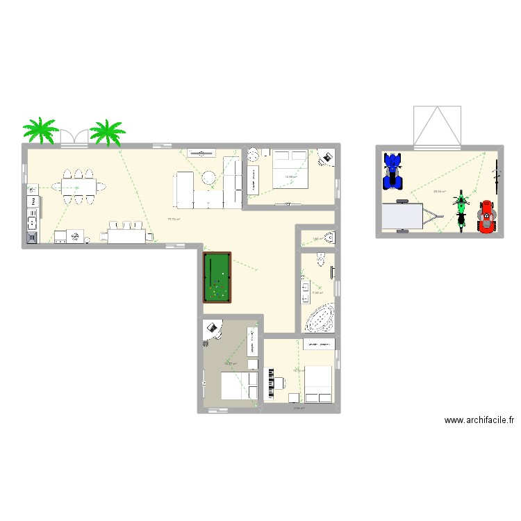 corticchiato victor. Plan de 0 pièce et 0 m2