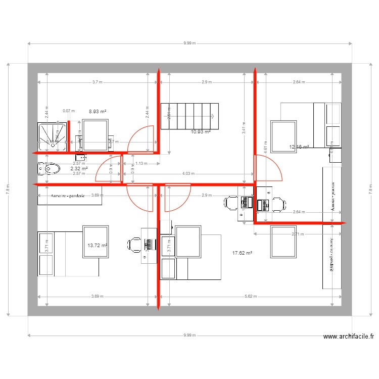 HERNANDEZ solution 1. Plan de 0 pièce et 0 m2