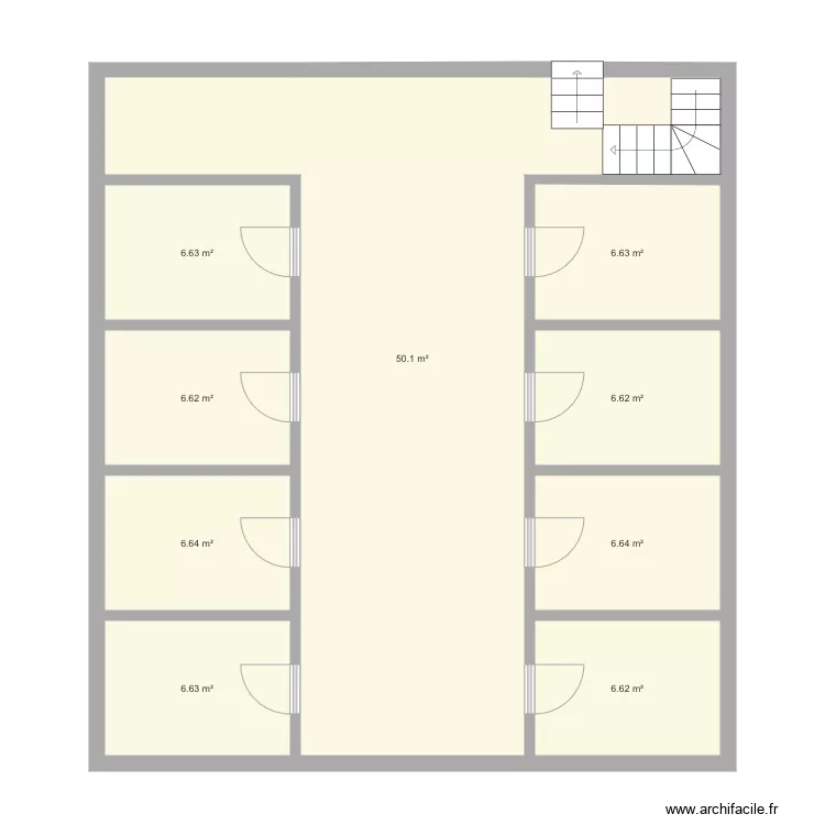 Truc techno étage 1. Plan de Truc techno étage 1. Plan de