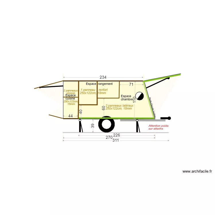 Ma remorque vraie 09. Plan de 