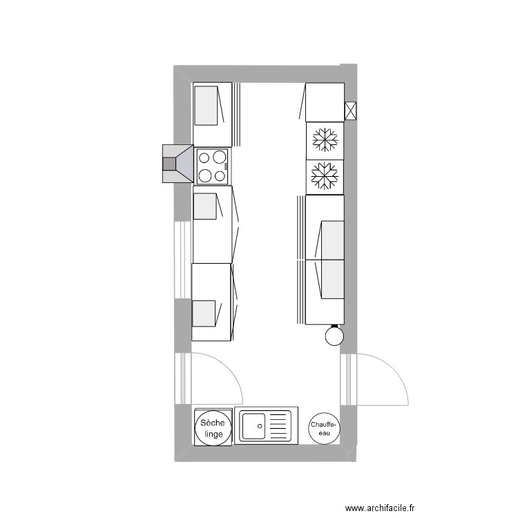 cuisine Mu. Plan de 0 pièce et 0 m2