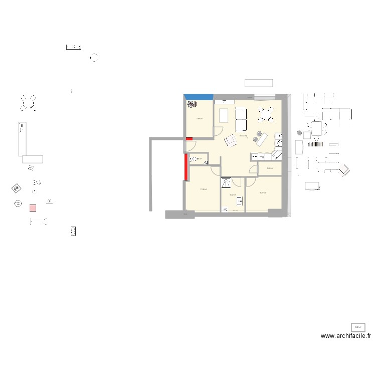 CUISINE A22. Plan de 0 pièce et 0 m2