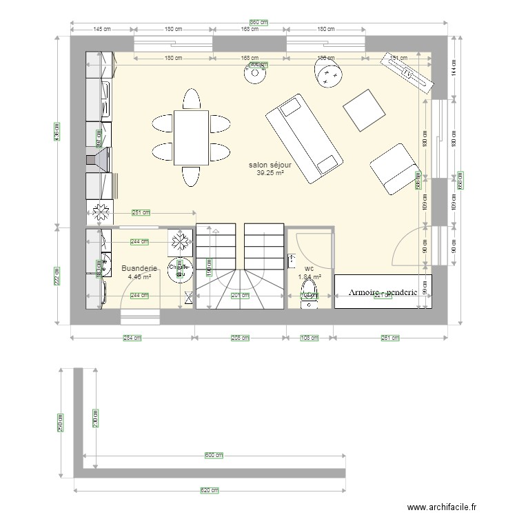 condo 608. Plan de 0 pièce et 0 m2