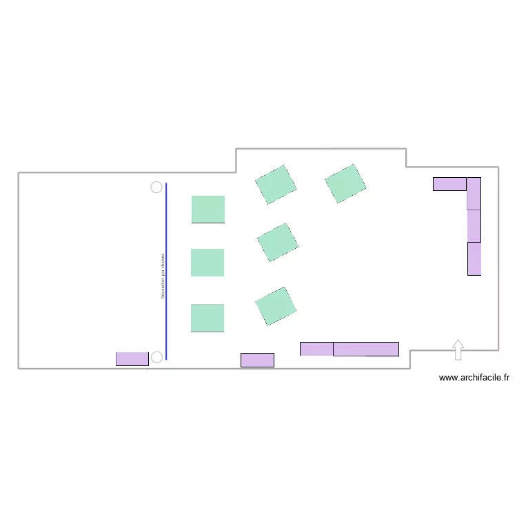 STE pour AMN. Plan de 