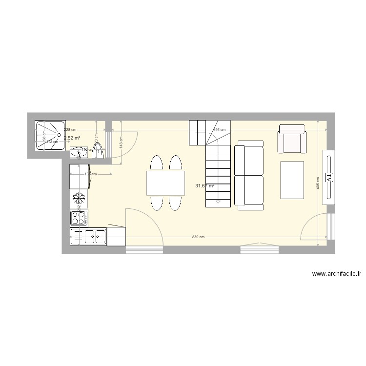 Port boulet. Plan de 0 pièce et 0 m2