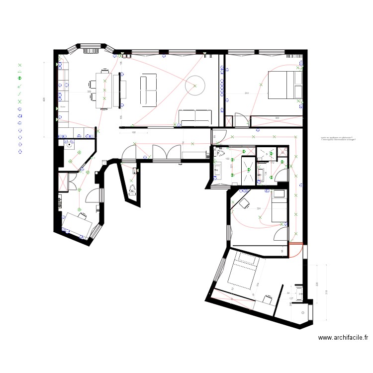 lauriston élec. Plan de 0 pièce et 0 m2