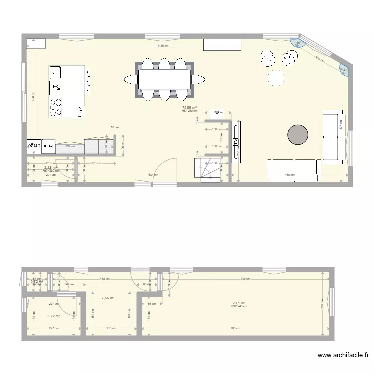 PLAN MAISON BALBRONN 2. Plan de 