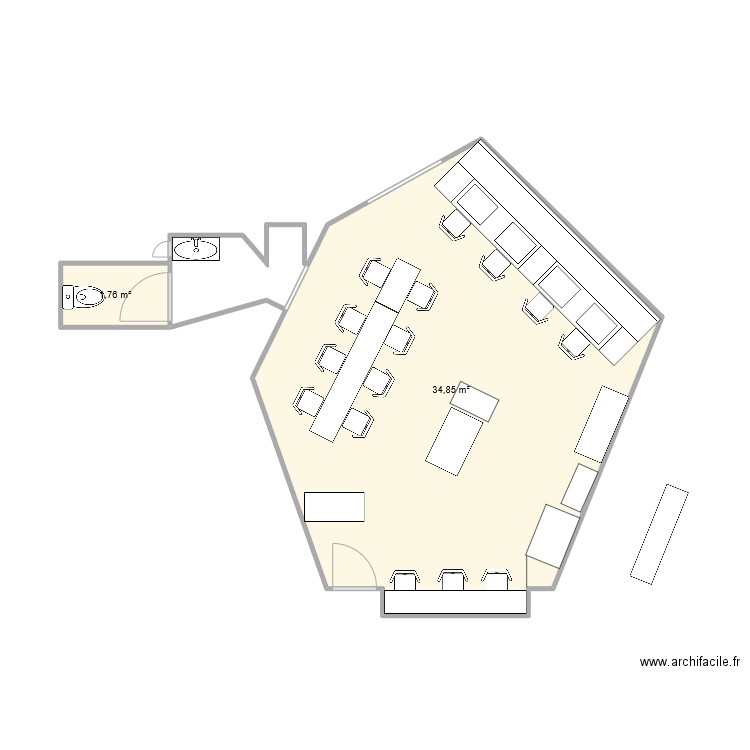 NB2. Plan de 0 pièce et 0 m2
