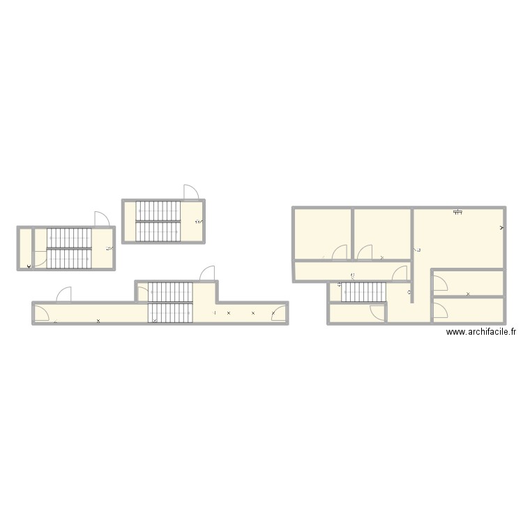 lem. Plan de 11 pièces et 103 m2