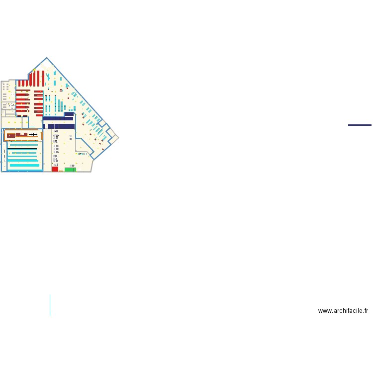 Reuilly Thibaut theo V27. Plan de 15 pièces et 338 m2