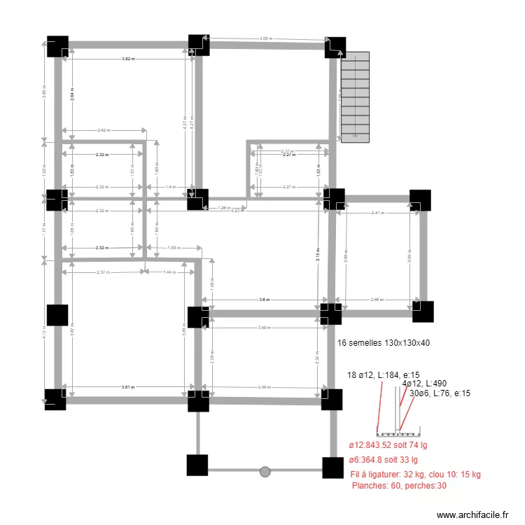 semelleinss. Plan de 