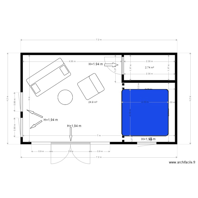 JACUZZI WANZOUL 20210107 V3. Plan de 0 pièce et 0 m2