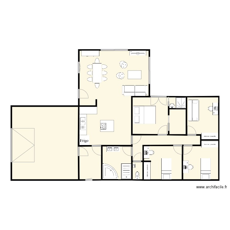 projet 3 entrée . Plan de 0 pièce et 0 m2