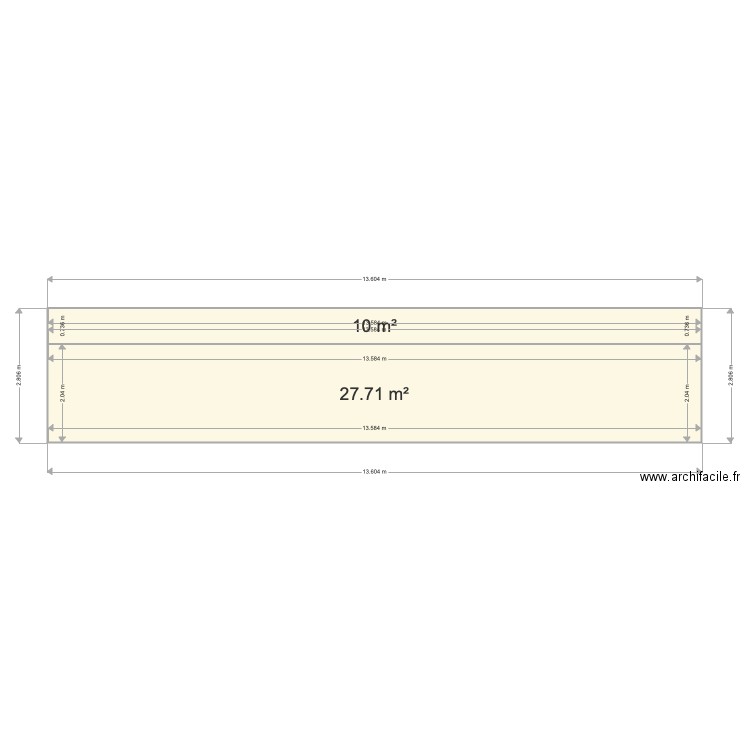 TERRASSE SABRINA FACADE 1. Plan de 0 pièce et 0 m2