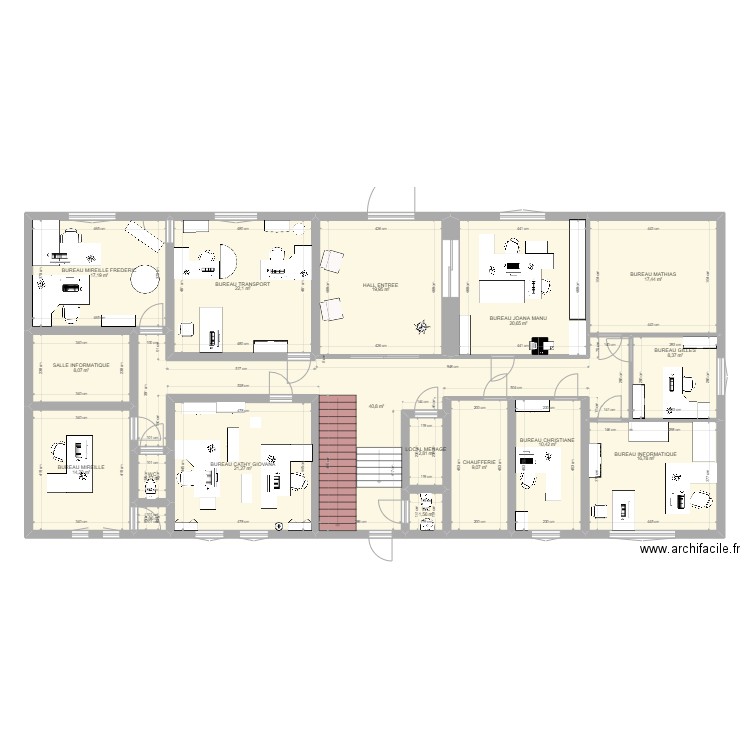 bureau finances. Plan de 0 pièce et 0 m2