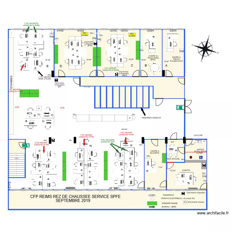 SPFE REIMS 8. Plan de 