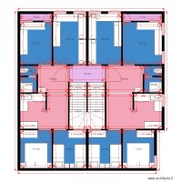 Plan Appartement de 60m2 2